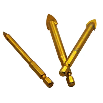 

Triangular Tile Drill Alloy Tungsten Steel Drills Bits for Ceramic Marble Concrete Glass AI88
