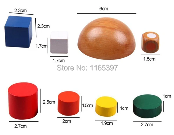 Geometric Blocks Balancing Game Educational Toys For Children Montessori-6