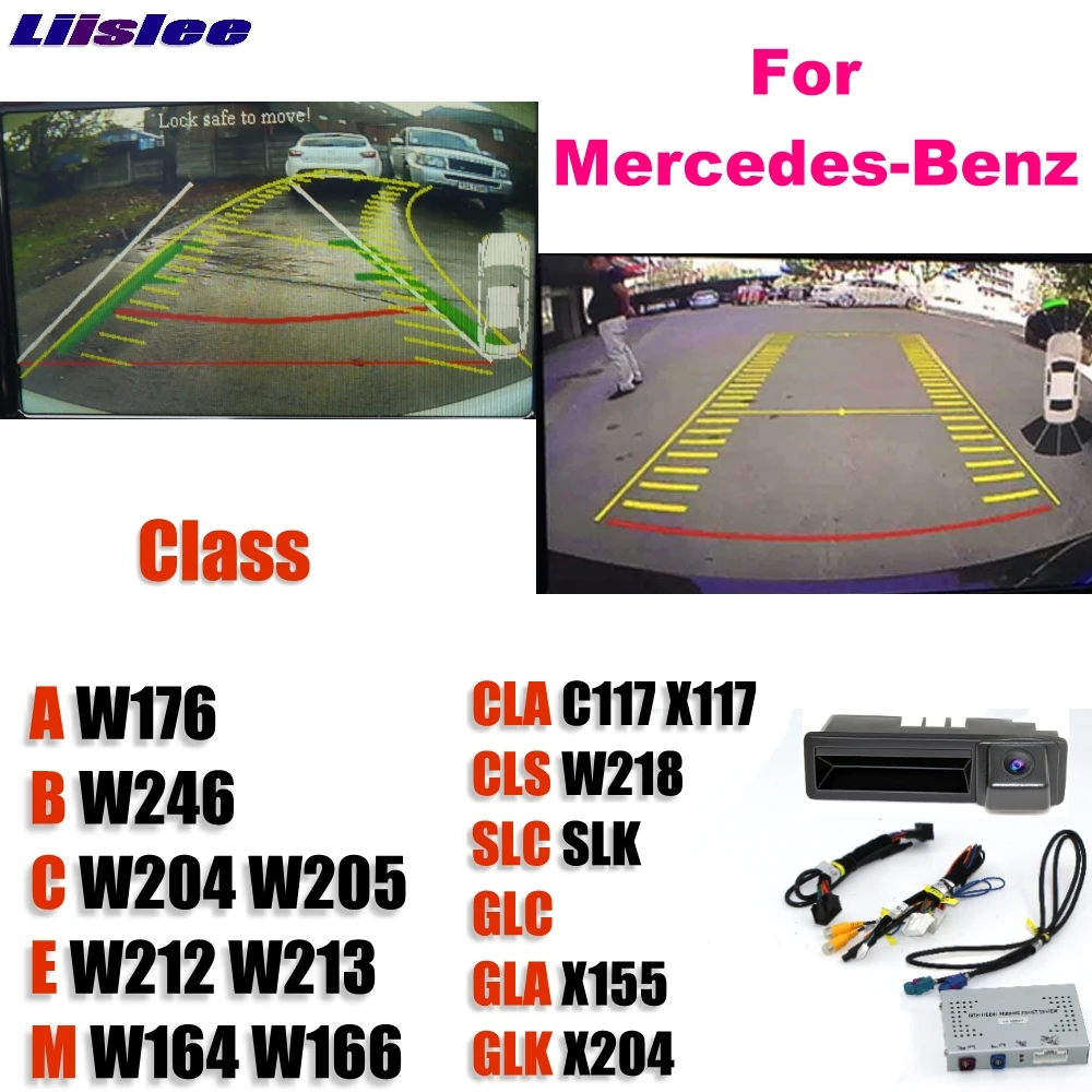 Камера заднего вида интерфейс резервного копирования монитор обновления для Mercedes Benz MB A B C E M CLA CLS SLC SLK GLC GLA GLK NTG системы