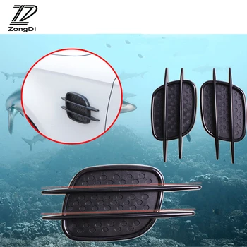 

ZD 2Pcs Car Stickers Door side decorative wind net for Mazda 3 6 cx-5 BMW e46 e39 e90 Ford focus 2 3 Toyota corolla accessories