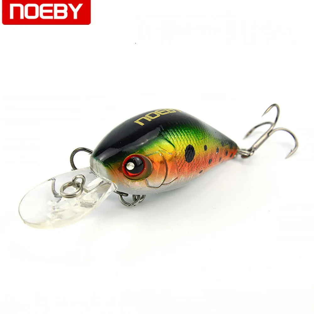 

45mm 8g Mini Fishing Lure Floating Crankbait Long Casting Hard Bait with Japanese SUGIURA Treble Hooks Fishing Tackle NBL9190