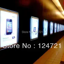 Ультра-тонкий светодиодный светильник рама a3 акриловый ЖК монитор плеер рекламная продукция/настенный светодиодный акриловая рамка дисплея