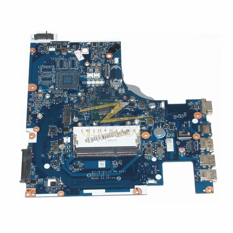 

NOKOTION ACLU9 / ACLU0 NM-A311 MAIN BOARD For Lenovo G50 G50-30 Laptop Motherboard DDR3 with N2830 Processor