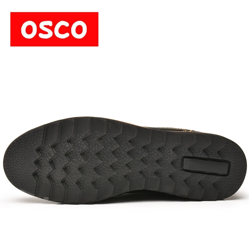  OSCO PUBG Factory Direct ALL SEASON New Men Shoes Fashion Men Cow Leahter Casual Ankle Boots#RUS363