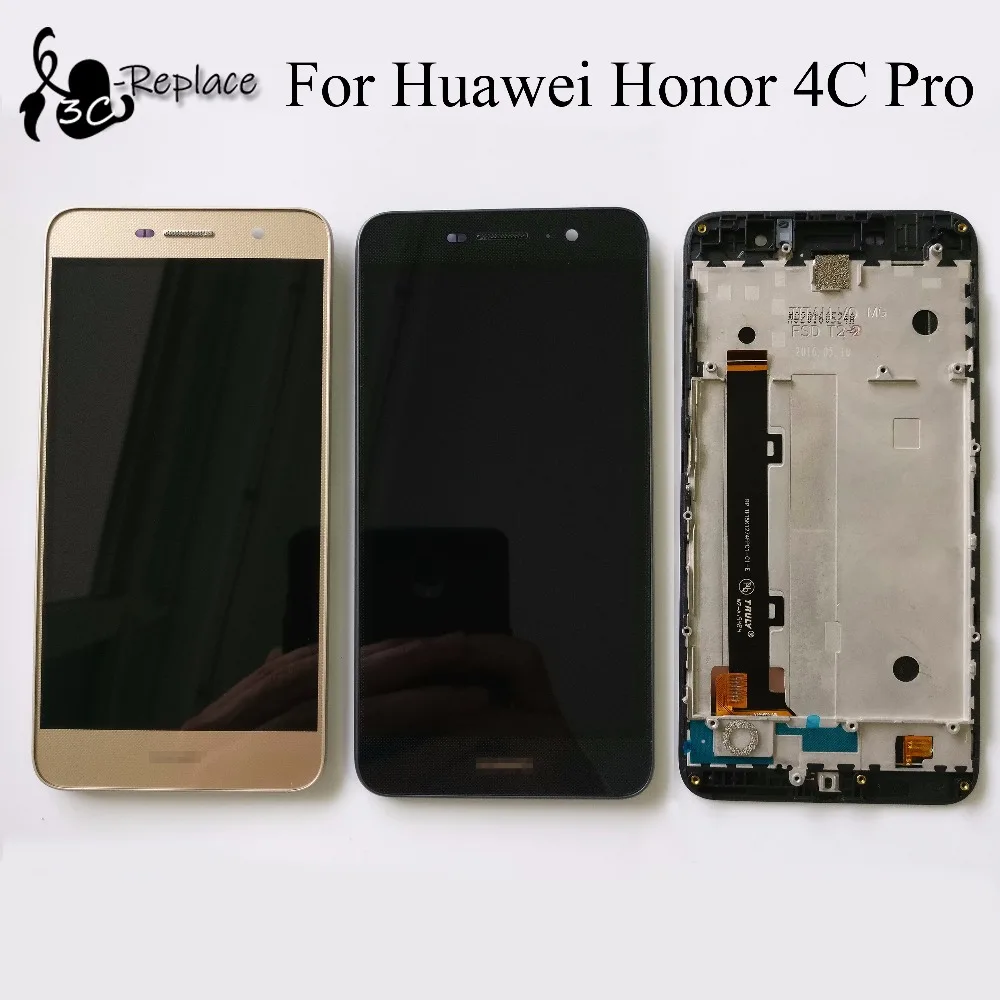 Для huawei honor 4c pro TIT-L01 ЖК-дисплей+ кодирующий преобразователь сенсорного экрана в сборе с заменой рамы(не подходит для honor 4c