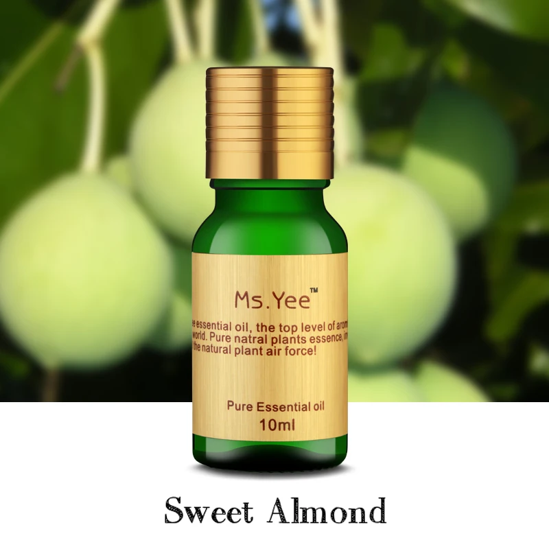 Almond Oil is for Hair Skin Care Organic Pure Sweet Almond Base Oil