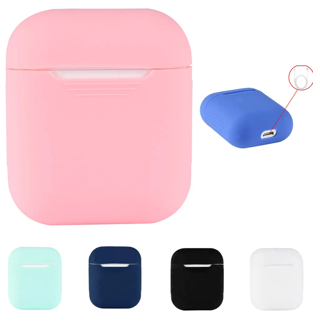 

Silicone Shockproof Waterproof Cover Case For AirPods