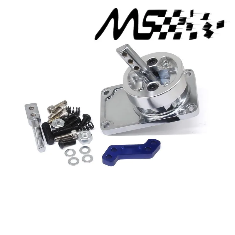 Stormcar Алюминиевый Гонки SHORT THROW SHIFTER для 83-04 FORD MUSTANG T5 T-45 W/OD Серебряный