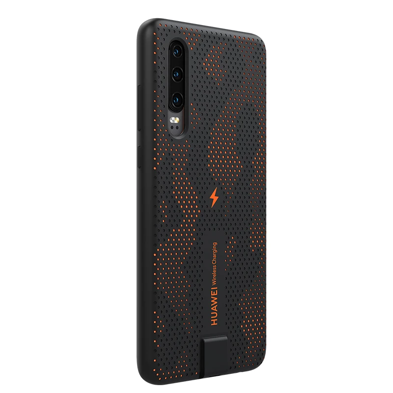 Чехол для HUAWEI P30 с беспроводной зарядкой оригинальный официальный Huawei CNR216 TUV Qi 10