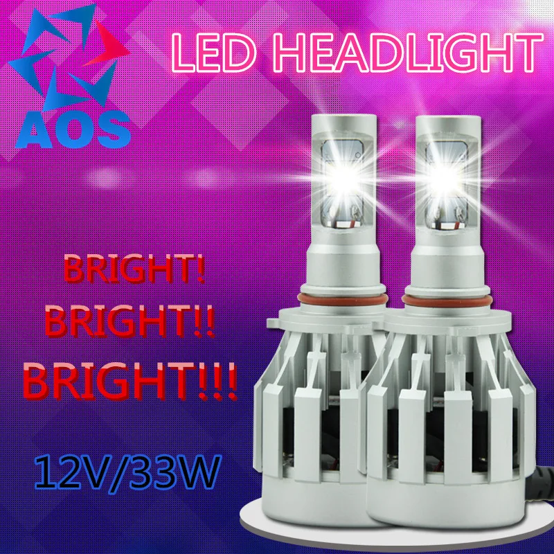 

2 x LED Car Headlight Kit CREE LED Bulb H1 H7 H11 H16 HB3 HB4 9005 9006 9012 HB3 HB4 6000K Headlamp light