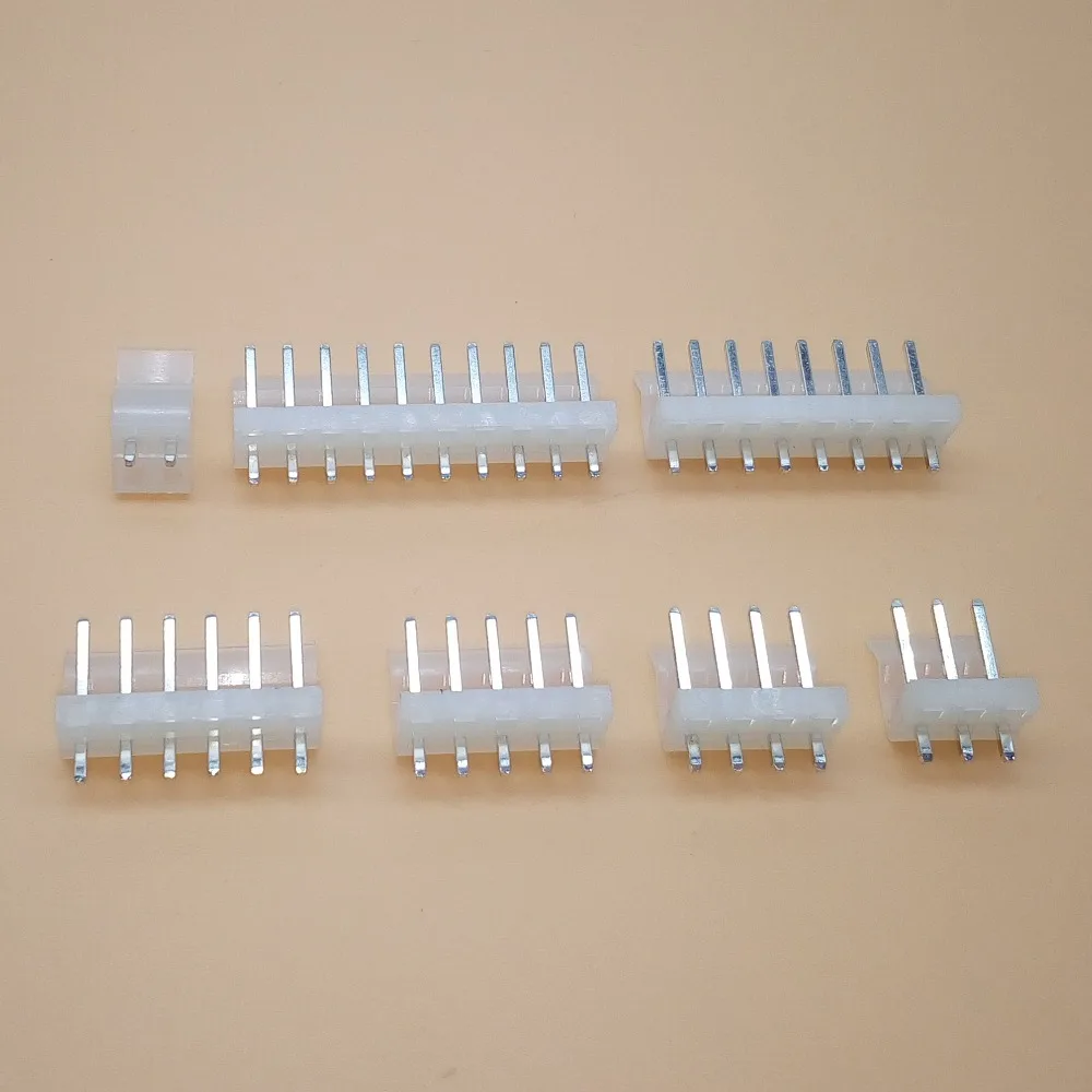 

20PCS CH3.96 Pitch 3.96mm 2-8Pin Straight Pins Connector Pin Header