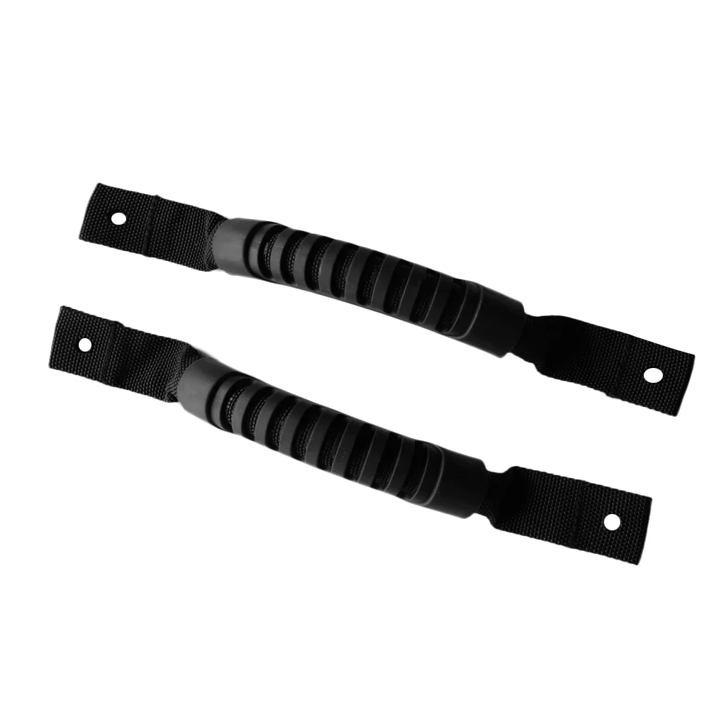 Durable 1 Pair Marine Kayak Carry Handle Webbing Hand Fitting Sit On Top Boat Canoe Strap for Fishing Kayak Boat Dinghy Accesory