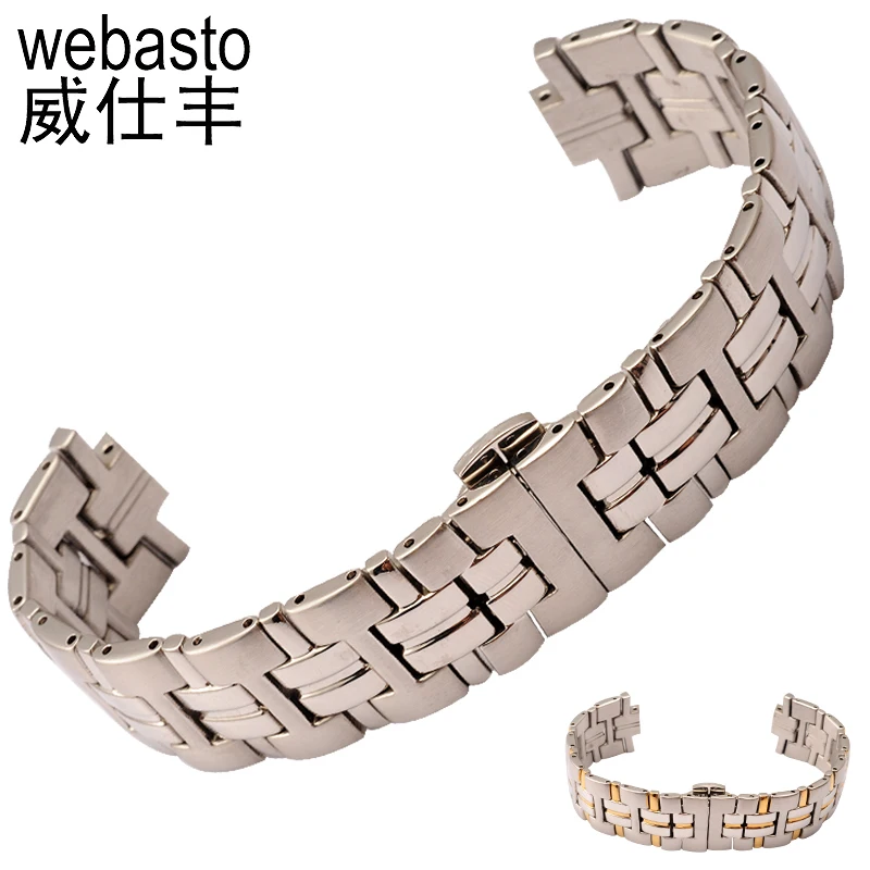 

Webasto Watch Band For TITONI 83930 SY-271 Solid Stainless Steel Straps Width 20mm Buckle Watch Strap Watchbands Free Shipping