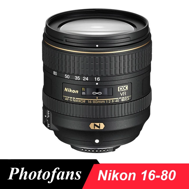 Объектив Nikon 16-80 технические DX NIKKOR мм f/2 8-4E ED VR Объективы для D500 D300 D300s D7200 D7100 D7500 |