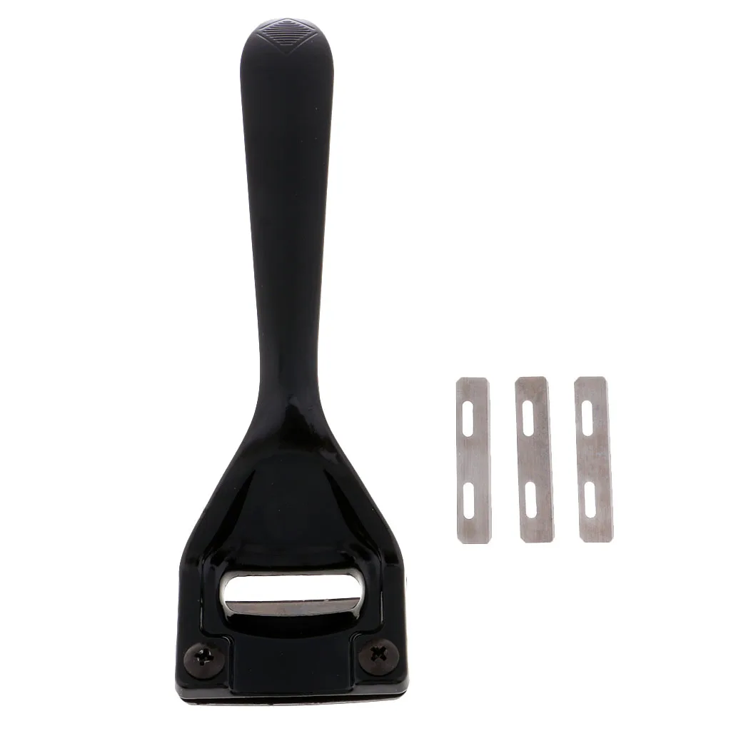 Leather Edge Skiver Tool Hand-Skiving for Thinning Leathercraft with 3 Blades