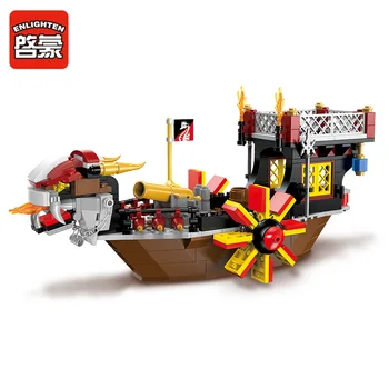 

Enlighten Models Building toy Compatible with E1307 345pcs Sea Blocks Toys Hobbies For Boys Girls Model Building Kits