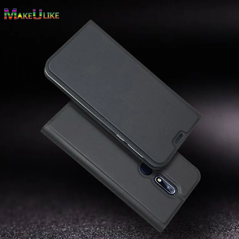 

Slim Case For Nokia 7.1 Nokia7.1 Flip Cover PU Leather Magnetic Phone Bag Wallet Case For Funda Nokia 8.1 Nokia8.1 Cover