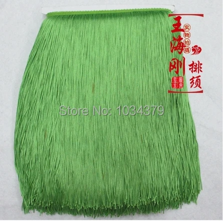 12Colors 30CM Width Polyester 10Yards Latin Dance Apparel Thin Line Fringe Lace Trims Rayon DIY Manual Accessories