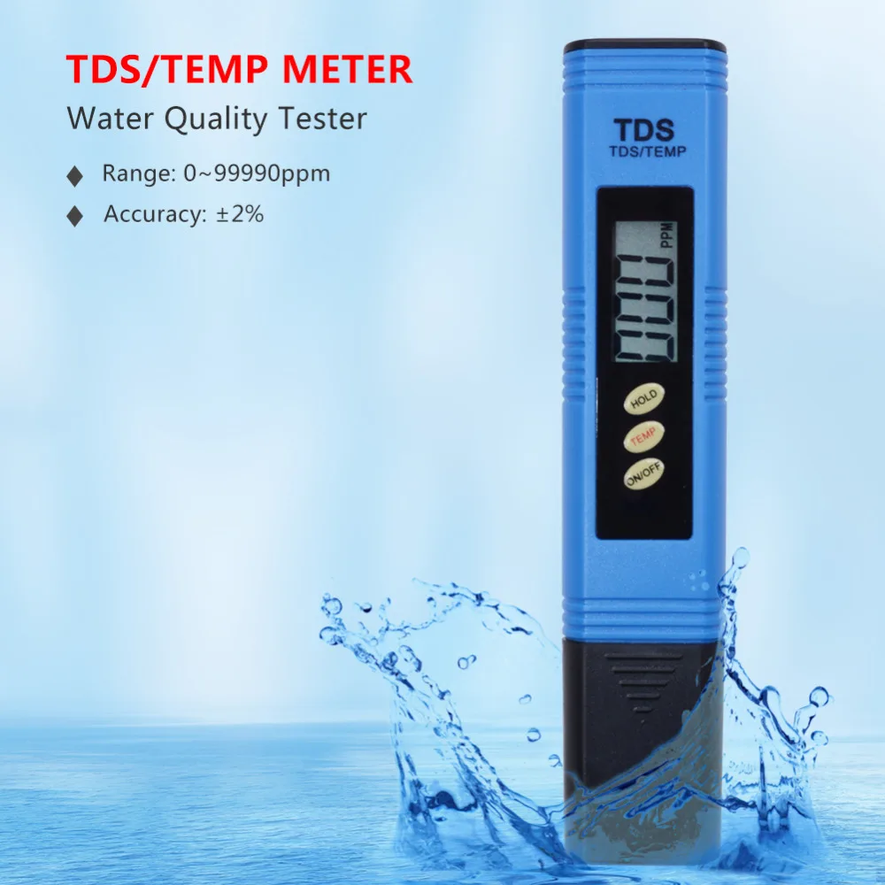 

New TDS-3 / TDS Tester Portable LCD Digital Water Test Pen Ppm Tester for Aquarium Swimming Pool Water Wine Urine