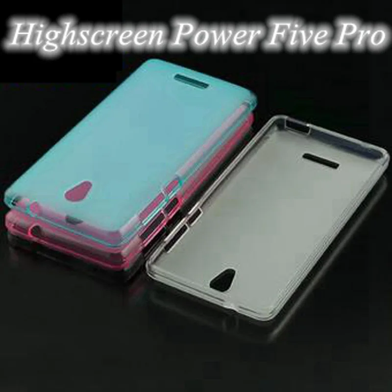 

TPU pudding case cover For Highscreen Power Five Pro 5"inch phone Shell Smartphone bags