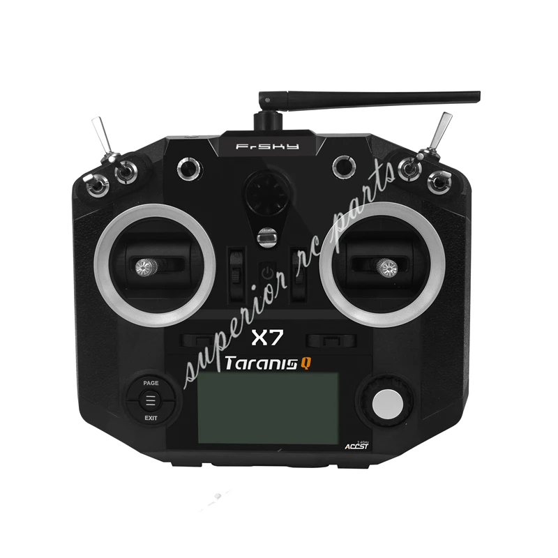 

Frsky Taranis Q X7 QX7 2.4G 16Ch ACCST Transmitter with Haptic Vibration Feedback System Powerful Radio for RC FPV Drone