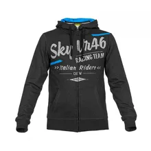 2017 fashion men 100% cotton motorcycle hooded sweater motogp vr46 Rossi Sky Team racing Jacket hooded sweater