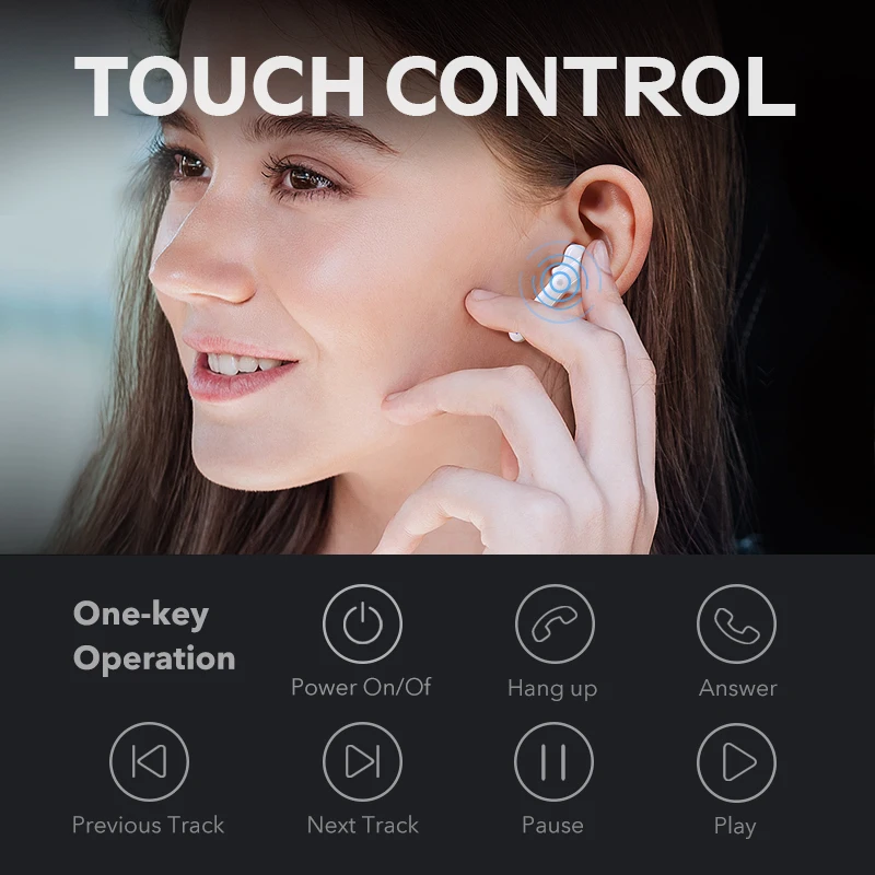 Mifa True беспроводной стерео наушники Bluetooth 5 0 спортивные с микрофоном громкой связи