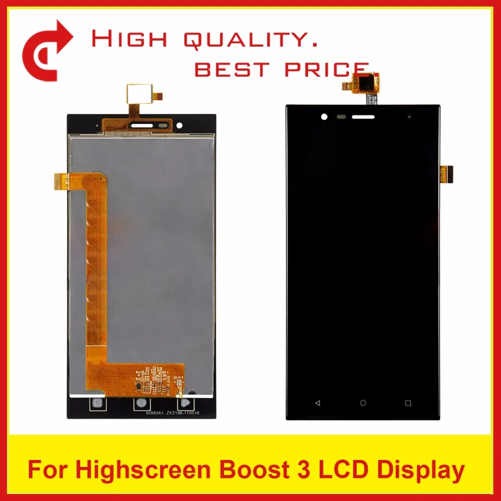 

5.0" For Highscreen Boost 3 / Boost 3 pro Lcd Display Screen Touch Screen Panel Digitizer Assembly