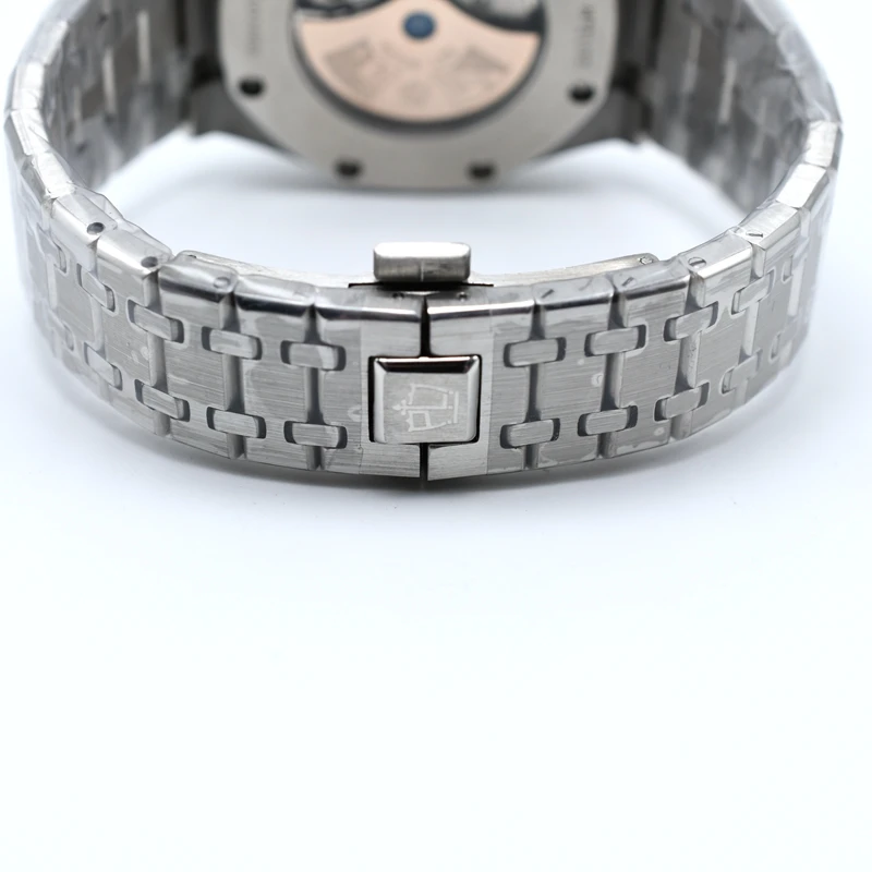 Часы мужские механические полностью стальные серебристые 40 мм|clock brand|clock fashionclock