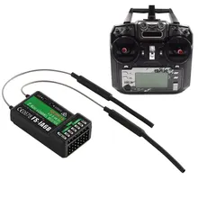 2018 New FS-i6X RC Radio Transmitter 2.4G FS-iA6B Receiver High Efficiency For RC Drone Quadcopter
