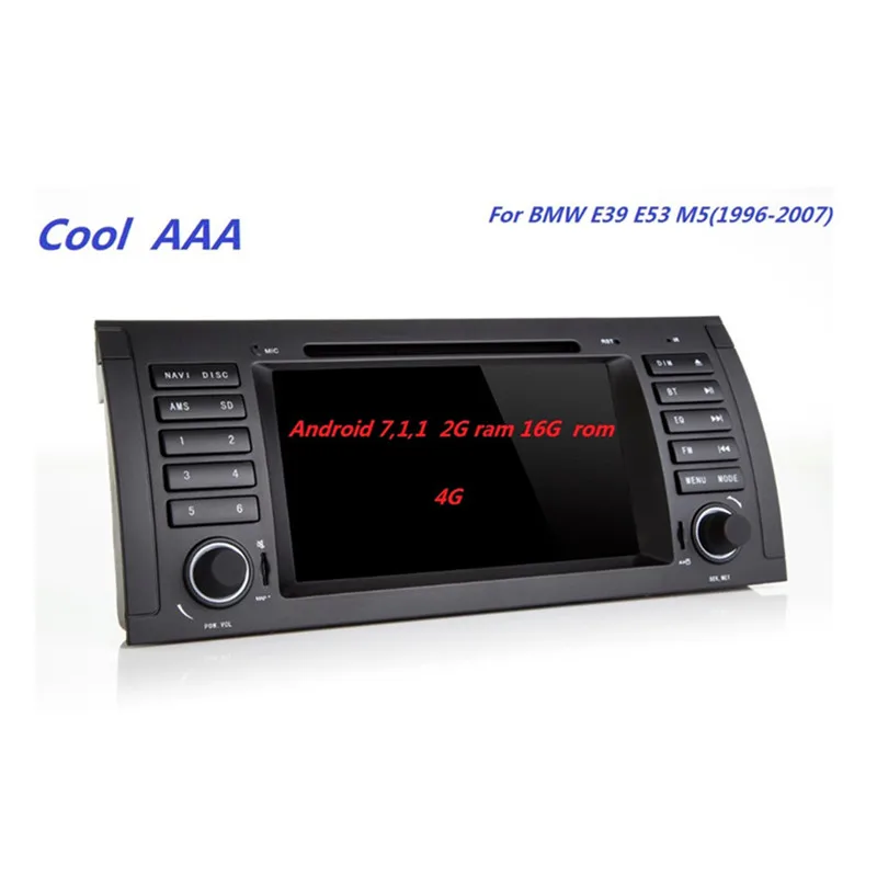 Clearance E39 android car radio  HD 1024X600 Quad core ForBMW E39 E53 M5(1996-2007) with WIFI Bluetooth Phonelink BT 1080P Ipod Map 4G 0