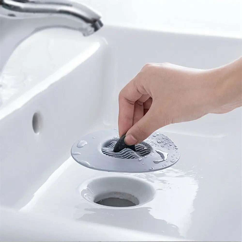 

Sink Strainer Wave Design Hair Catcher Filter Lightweight Mesh Kitchen Drain