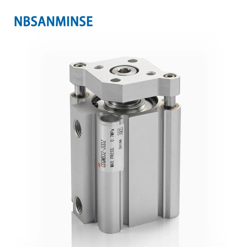 

NBSANMINSE CDQMB Bore50mm Guide Rod Type Compressed Air Cylinder ISO Compact Cylinder Double Acting for Automation Parts