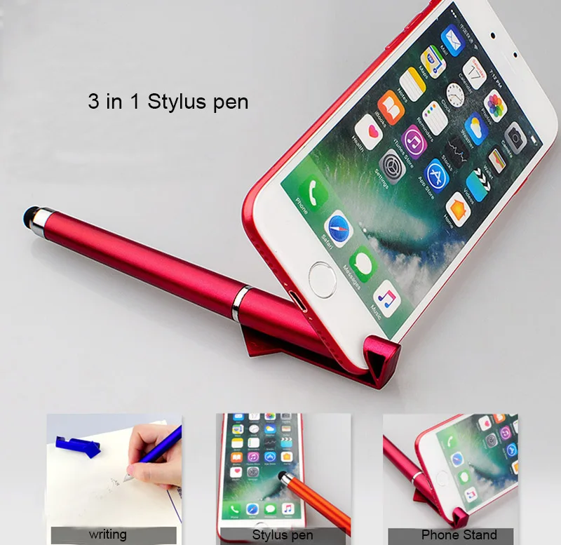 

ULIFART Stylus Tablet Touch Pen Multi-functional With Phone Stand Holder Ballpoint Point Pen Function Customized Logo