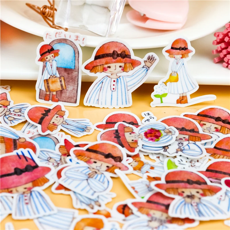 

36pcs Creative kawaii Japanese Cruel plot sushi scrapbooking stickers /decorative sticker /DIY craft photo albums/Children