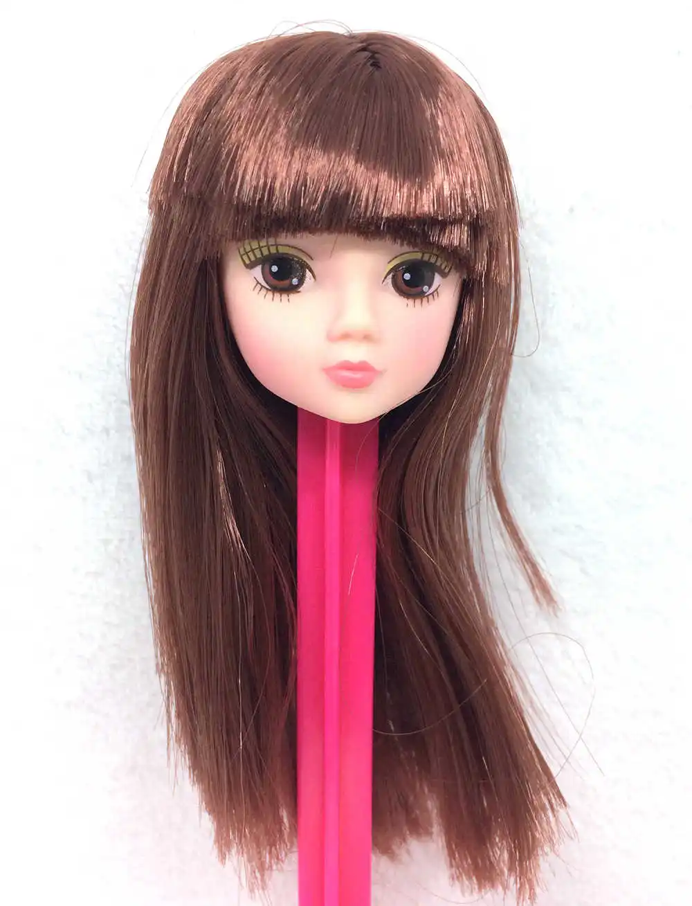 NK Модная кукла голова DIY аксессуары 12 шарнирное подвижное обнаженное тело для девочки Kurhn Кукла лучший подарок для девочки ребенок DIY игрушки - Цвет: 01A