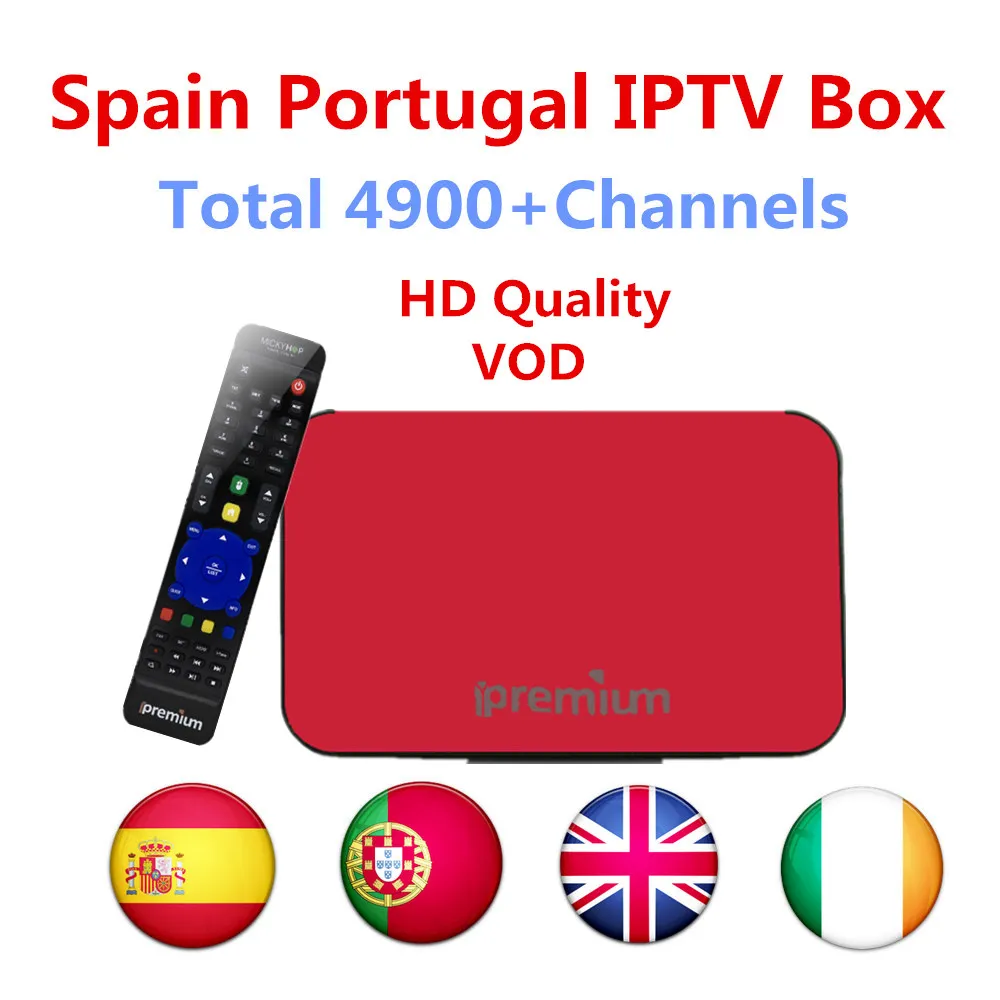 

Spanish IPTV Box AVOV TVonline tv box European IPTV OVER 5000+live 20,00 vod Spain Portugal German Turkey channel Smart tv box