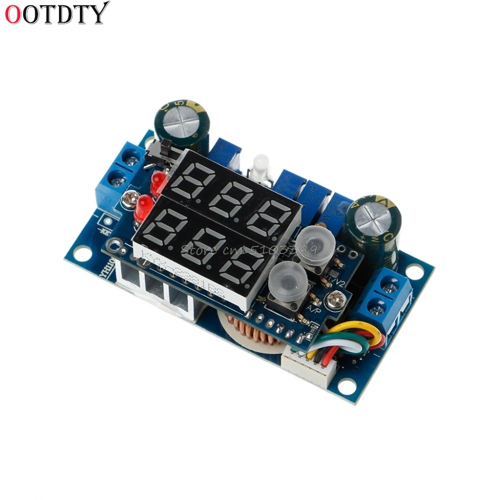 OOTDTY 5A MPPT контроллер солнечной панели DC-DC понижающий CC/CV модуль зарядки светодиодный дисплей солнечные контроллеры Прямая поставка