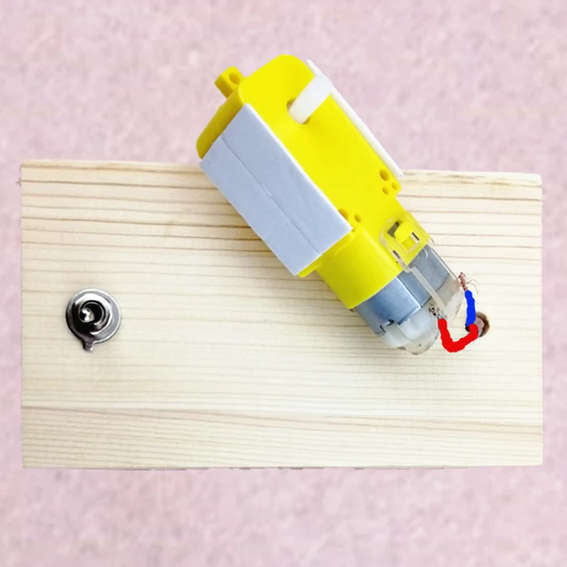 wood tank science toy cool kids creative DIY assembly tank model kit physics science experiment toys children's gifts