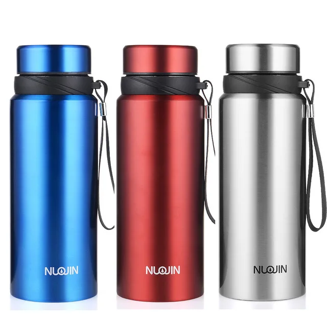 750ML Portable Double Wall Thermos Stainless Steel Insulated Water Bottle Vacuum Flask Thermoses Cup Travel Coffee Mug | Дом и сад
