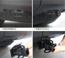 For 2006-2013 Land Rover Range Rover Sport (L320) Trailer Tow Hitch Ball Receiver Drop Bar Ball Mount Hitch Pin (Complete Kit)