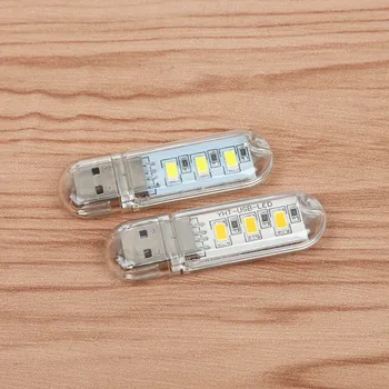 

FFFAS Mini USB Led Light Table Night-light USB Gadget Desk Power saving 5730 Night lamp For Xiaomi Powerbank keyboard light led