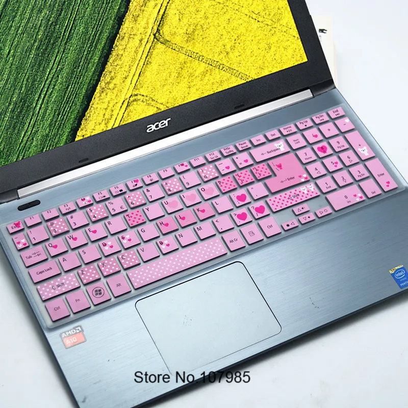 Защитная крышка для клавиатуры ноутбуков Acer Aspire ES 15 17 дюймов ES1 531 5 1 |keyboard cover