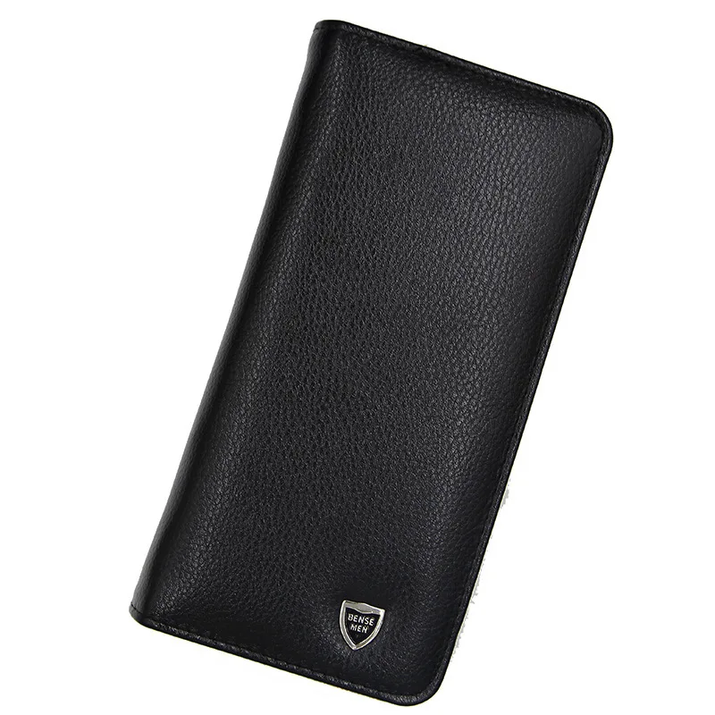 الرجال محافظ الذكور مخلب أكياس الرجال المحفظة بو الجلود حقيبة يد مخلب حقيبة الأعمال مزدوجة سستة طويل بطاقة حامل الهاتف محفظة