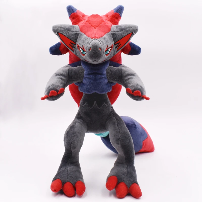 

32CM Pikachu Zoroark Soft Plush Toy Dolls Stuffed Animal Figures Brinquedos Kids Baby Birthday Gifts Free Shipping