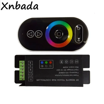 

RF Remote Touch RGB Led Controller,RGB Led Driver,Touch Dimmer For 2835 3528 5050 RGB Led Strip DC12-24V