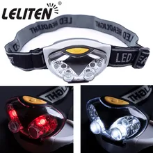 Мини налобный фонарь 6 светодиодный светильник вес водонепроницаемый рыболовный красный светильник светодиодный налобный светильник для кемпинга Головной фонарь для путешествий Мини походный головной светильник