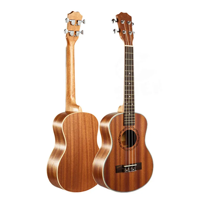 

23" Ukulele 4 String Instruments Mini Hawaiian Guitar Rosewood Fretboard Mahogany Electric Ukulele with Pickup EQ Uke guitarra