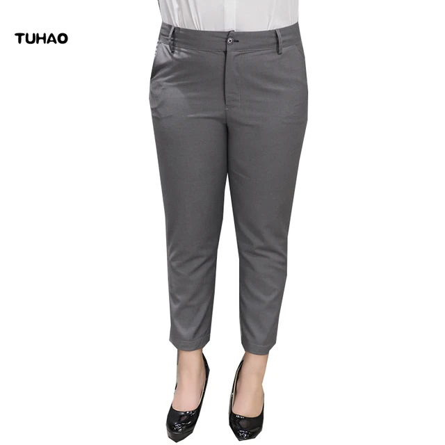 tuhao plus size womens pant 2017 formal 4xl 5xl 6xl pants women pant size women