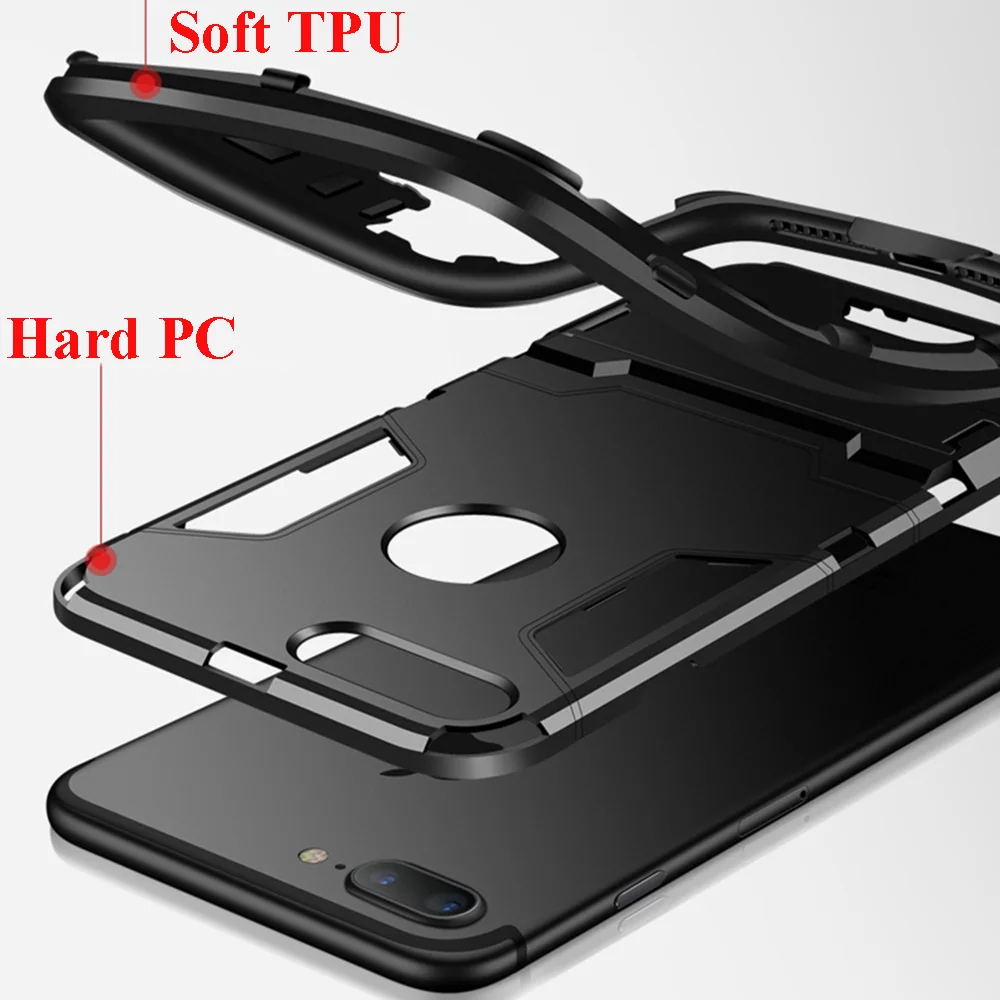 FLOVEME Shockproof Armor Case For Xiaomi Redmi 5 Plus 4X Silicone Kickstand Holder Case For Xiaomi Pocophone F1 Mi 8 A2 6X Cover FLOVEME Shockproof Armor Case For Xiaomi Redmi 5 Plus 4X Silicone Kickstand Holder Case For Xiaomi Pocophone F1 Mi 8 A2 6X Cover